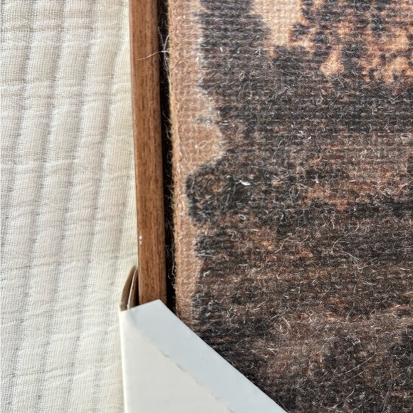 Hearth & Hand with Magnolia Horizontal Landscape Lake Burlap Framed Wall Art - Picture 11 of 16